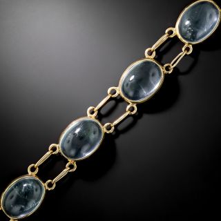 Gump's Aquamarine Cabochon Bracelet - 3