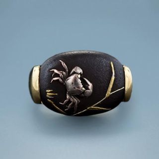 Gump's Shakudo Crab Ring