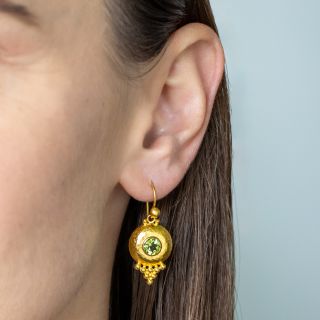 Gurhan 24K Peridot Dangle Earrings