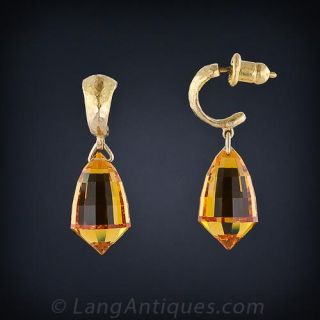 Gurhan Citrine Drop Earrings