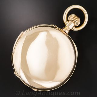 H. Moser & Co. Minute Repeater Hunting Case Pocket Watch