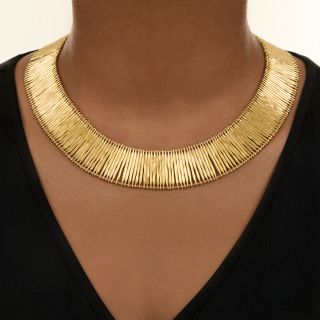 H. Stern Filaments Collection 18K Gold Necklace