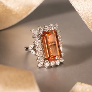 H. Stern Topaz and Diamond Ring