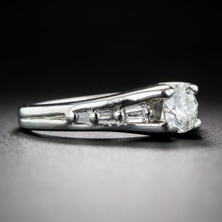 Half-Carat Diamond Estate Engagement Ring