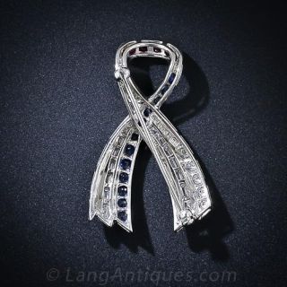 Harry Winston Patriotic Ribbon Pin