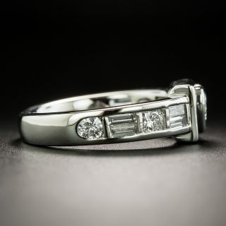 Heart Shape Diamond Platinum Diamond Ring