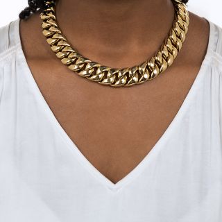 Heavy Curb Link Textured Chain