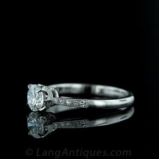High Quality .58 Carat Round Brilliant Cut Diamond