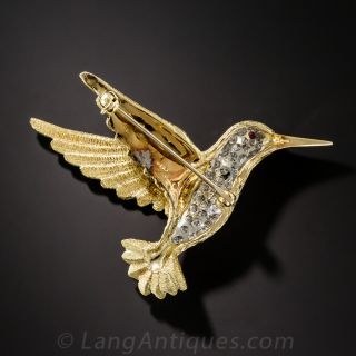 Hummingbird Pin by Craig Drake