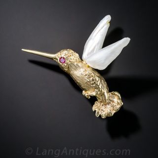 Hummingbird Pin