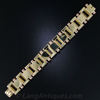 Hungarian Retro 14k Two-Tone Bracelet


