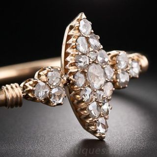 Imperial Russian Rose-Cut Diamond Bracelet