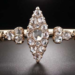 Imperial Russian Rose-Cut Diamond Bracelet