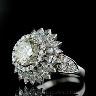 Important Diamond Wedding Set