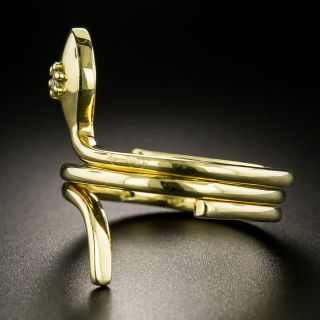 Italian Articulated Snake Ring - Size 7 1/2