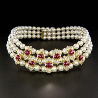 Italian Cabochon Ruby