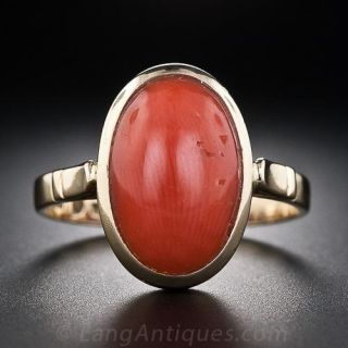 Italian Coral Ring