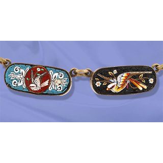 Italian Micro Mosaic Necklace