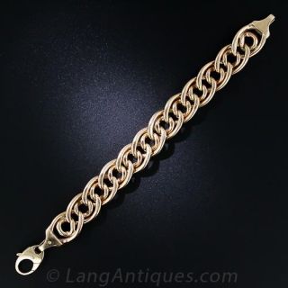 Italian Rose Gold Bracelet