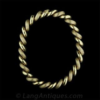 Italian San Marco Link Necklace Main View
