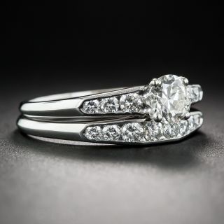 Jabel Vintage Diamond Wedding Set