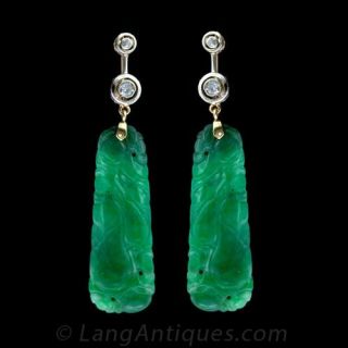 Jade-and-Diamond-Drop-Earrings-Main-View