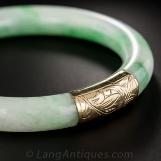 Jade Bangle Bracelet