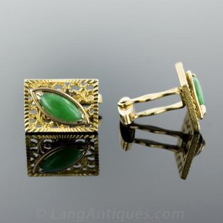 Jade Cufflinks
