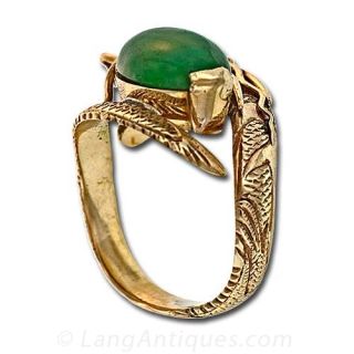 Jade Dragon Ring
