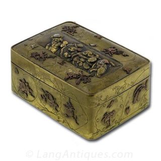 Japanese Shakudo Box