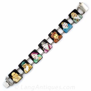 Japanese Toshikane Bracelet in Silver - 1