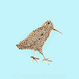 Kiwi Bird Pin