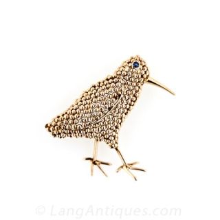 Kiwi Bird Pin