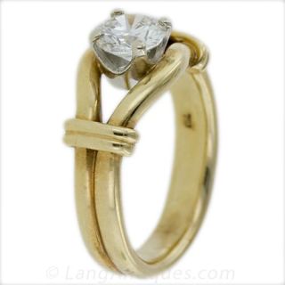 Klaus Murer Diamond Engagement Ring
