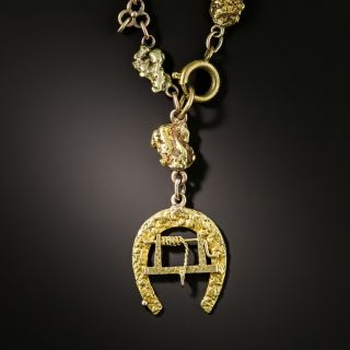 Klondike Gold Nugget Watch Chain/Necklace 