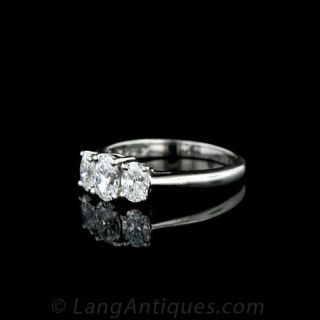 Kwiat Three Stone Diamond Ring