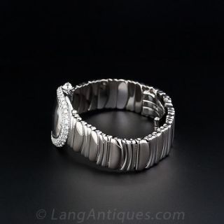 Ladies Cartier Baignoire  Watch in 18K White Gold