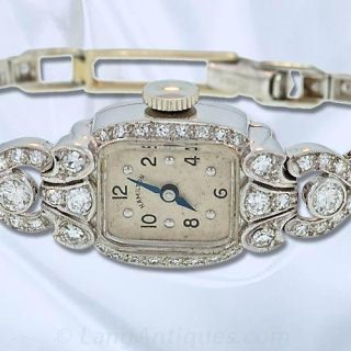 Ladies Diamond Set Hamilton Watch