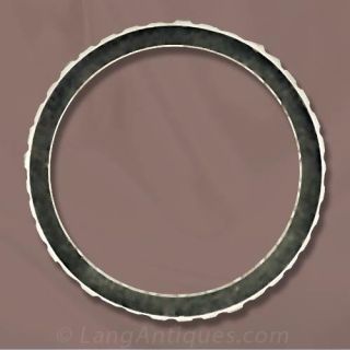 Ladies French Cut Deco Diamond Eternity Band