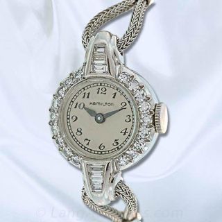 Ladies Hamilton Diamond Watch