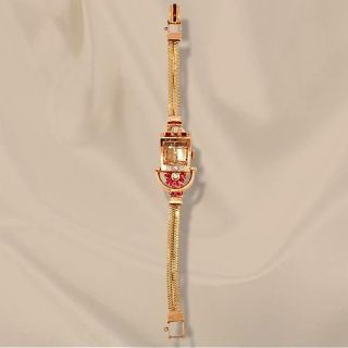Ladies Regent Retro Gold Watch