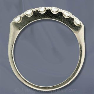 Ladies Six Stone Diamond Wedding Band