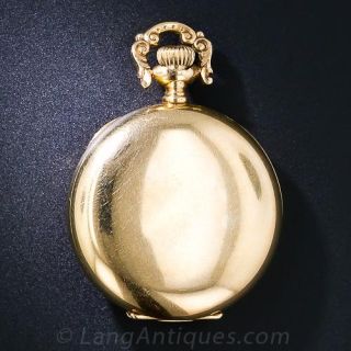 Lady's Diamond Pendant Watch by Waltham