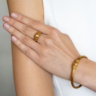 Lalaounis Hellenistic Gold Ring