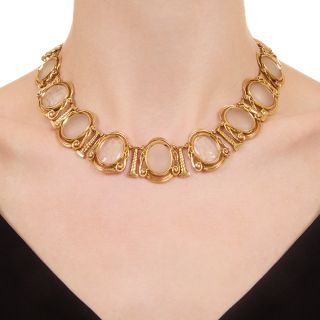 Lalaounis Rock Crystal Necklace