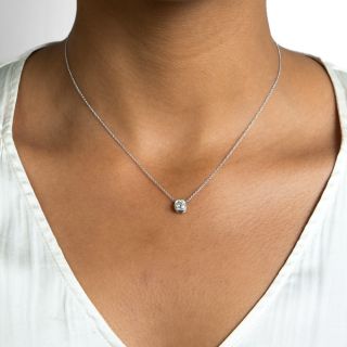 Lang Collection 1.07 Carat Diamond Necklace - GIA L SI2  