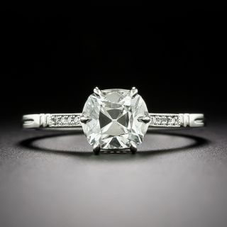 Lang Collection 1.10 Carat Cushion-Cut Diamond Engagement Ring - GIA G SI1 - 4