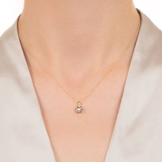 Lang Collection 1.11 Carat Diamond Pendant - GIA