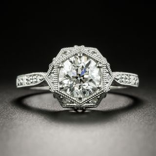Lang Collection 1.19 Carat Diamond Engagement Ring - GIA F I1 - 3
