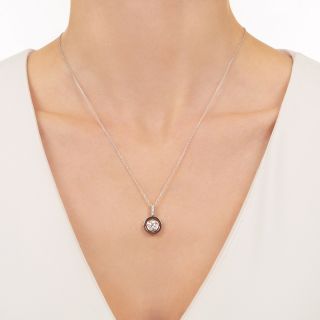 Lang Collection 1.19 Carat Diamond Pendant - GIA  J VS1